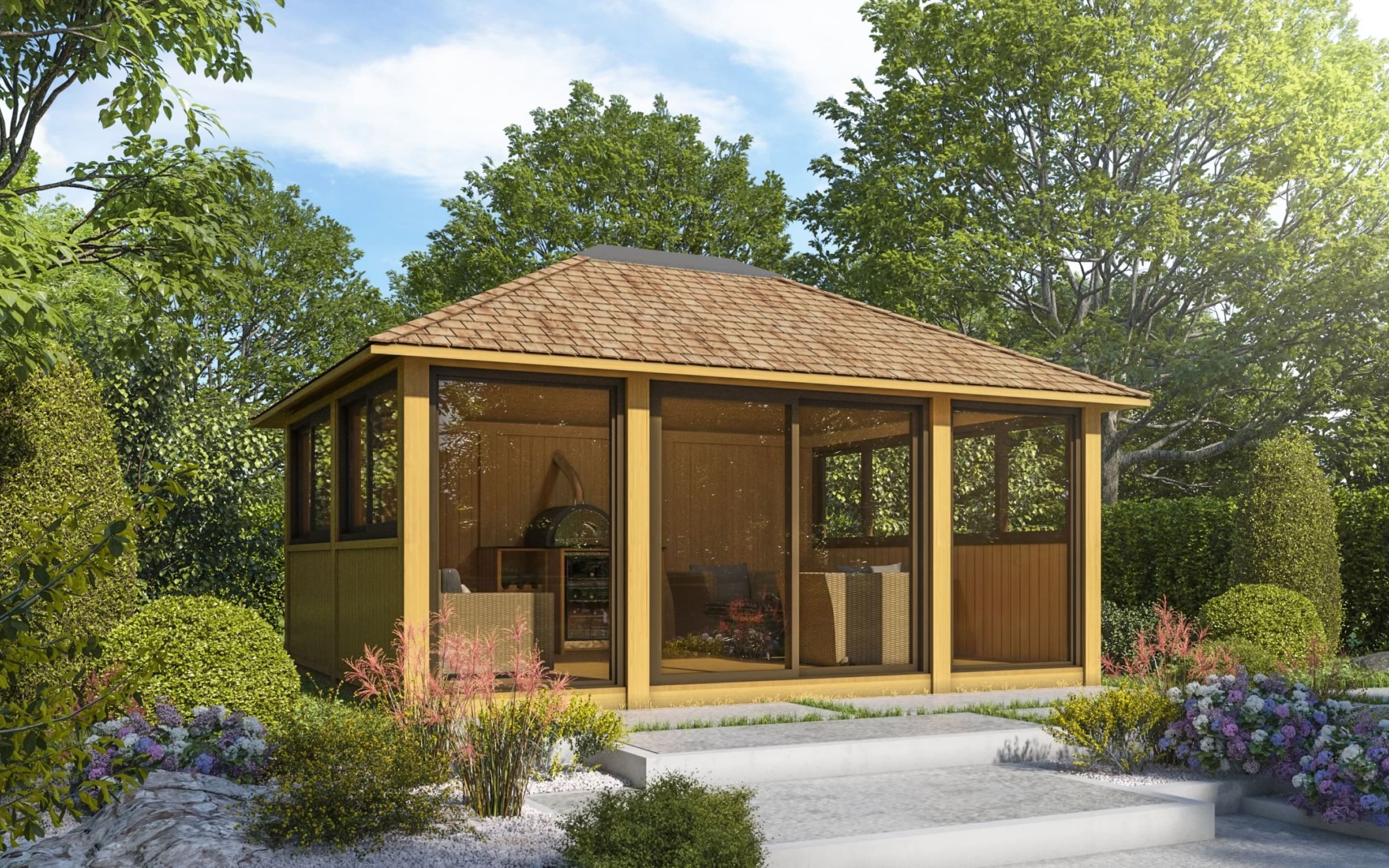 Crown Weybridge summer house